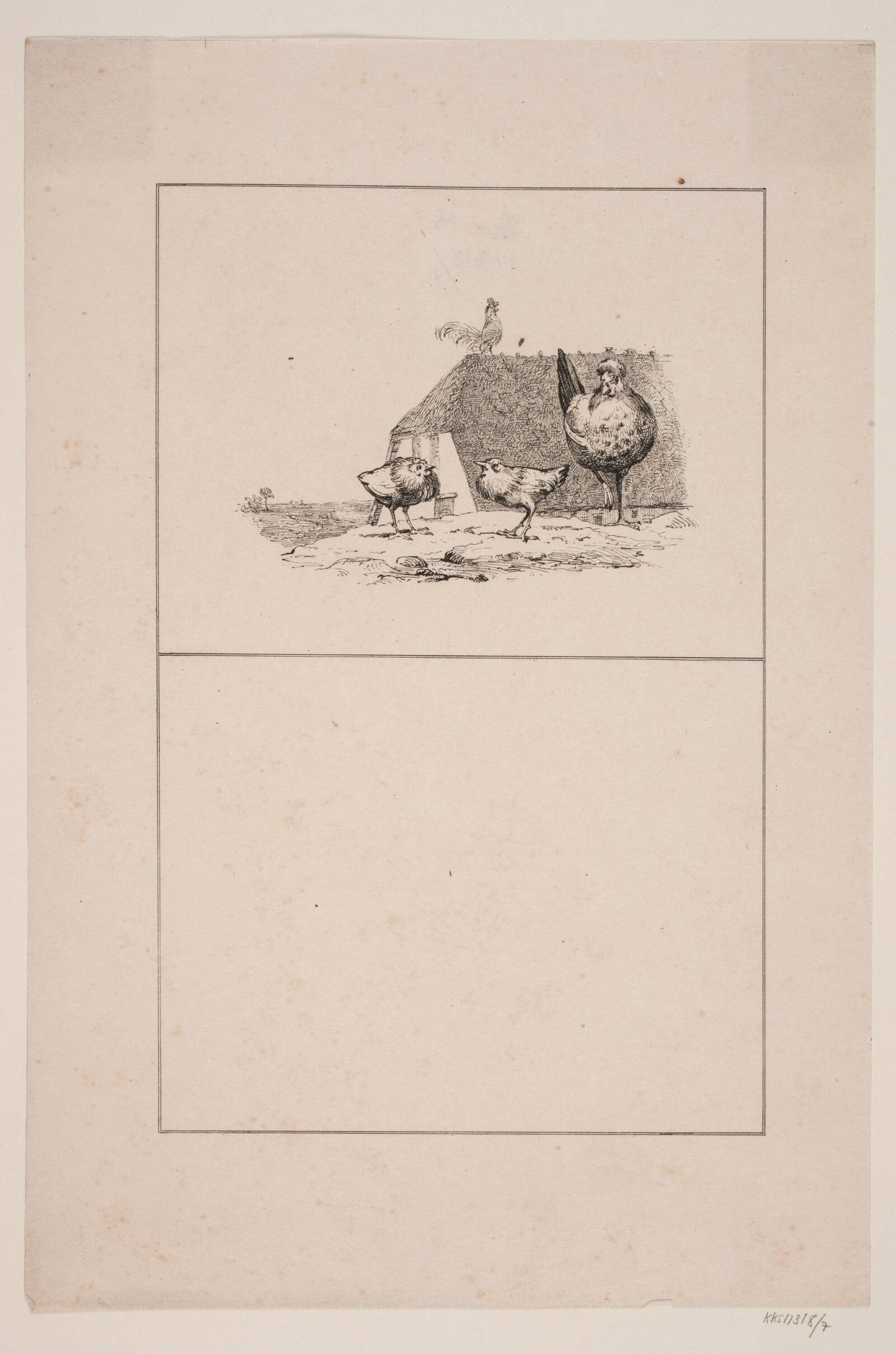Hanekyllingerne, Adolph Kittendorff, 1845