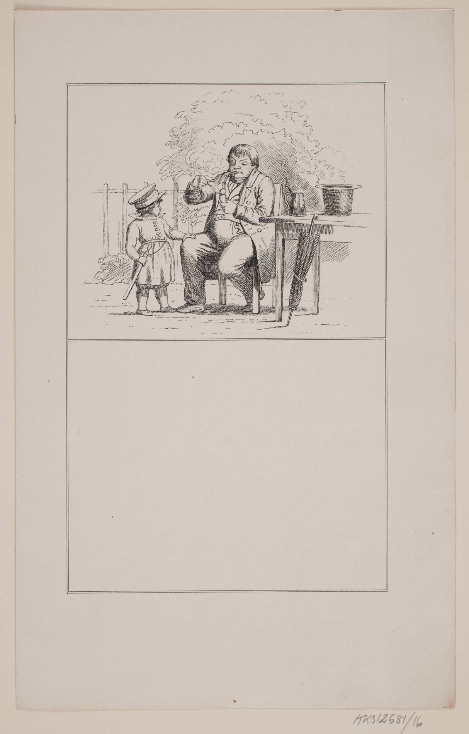 Gid jeg var stor, Adolph Kittendorff, 1862
