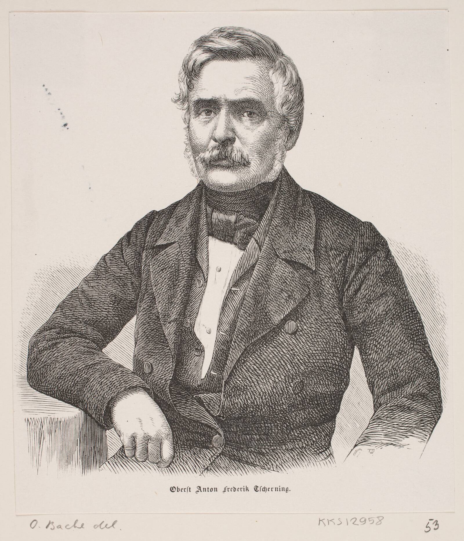 A. F. Tscherning, Ubekendt, 1850-1854