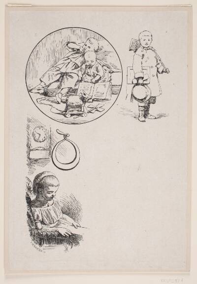 Illustration til Johan Krohn, "Peters jul"