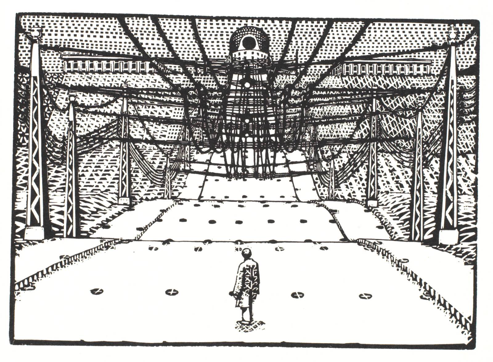 Det gamle hus, Palle Nielsen, 1970