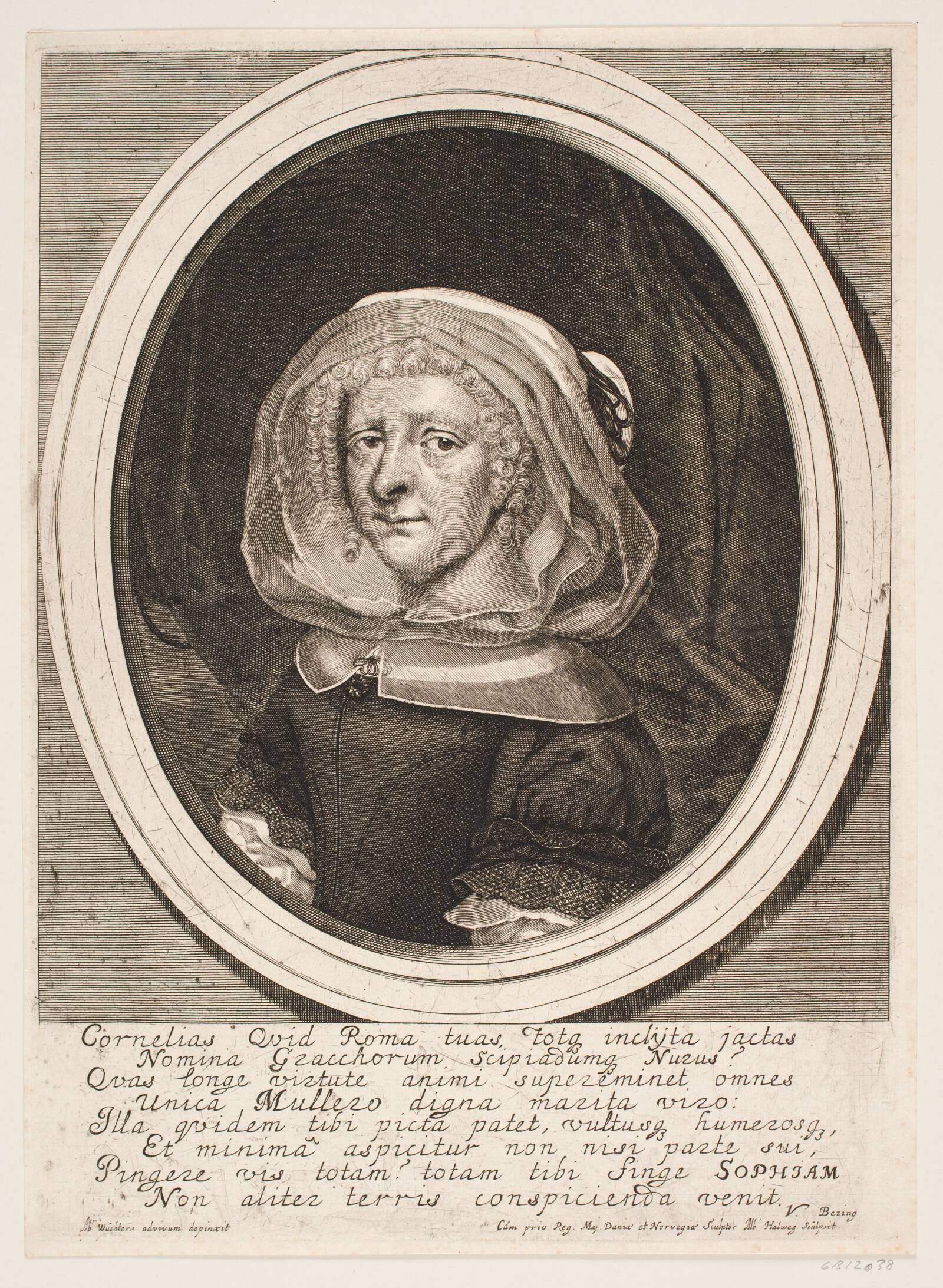 Sophie Müller, Albert Haelwegh, 1670-1671