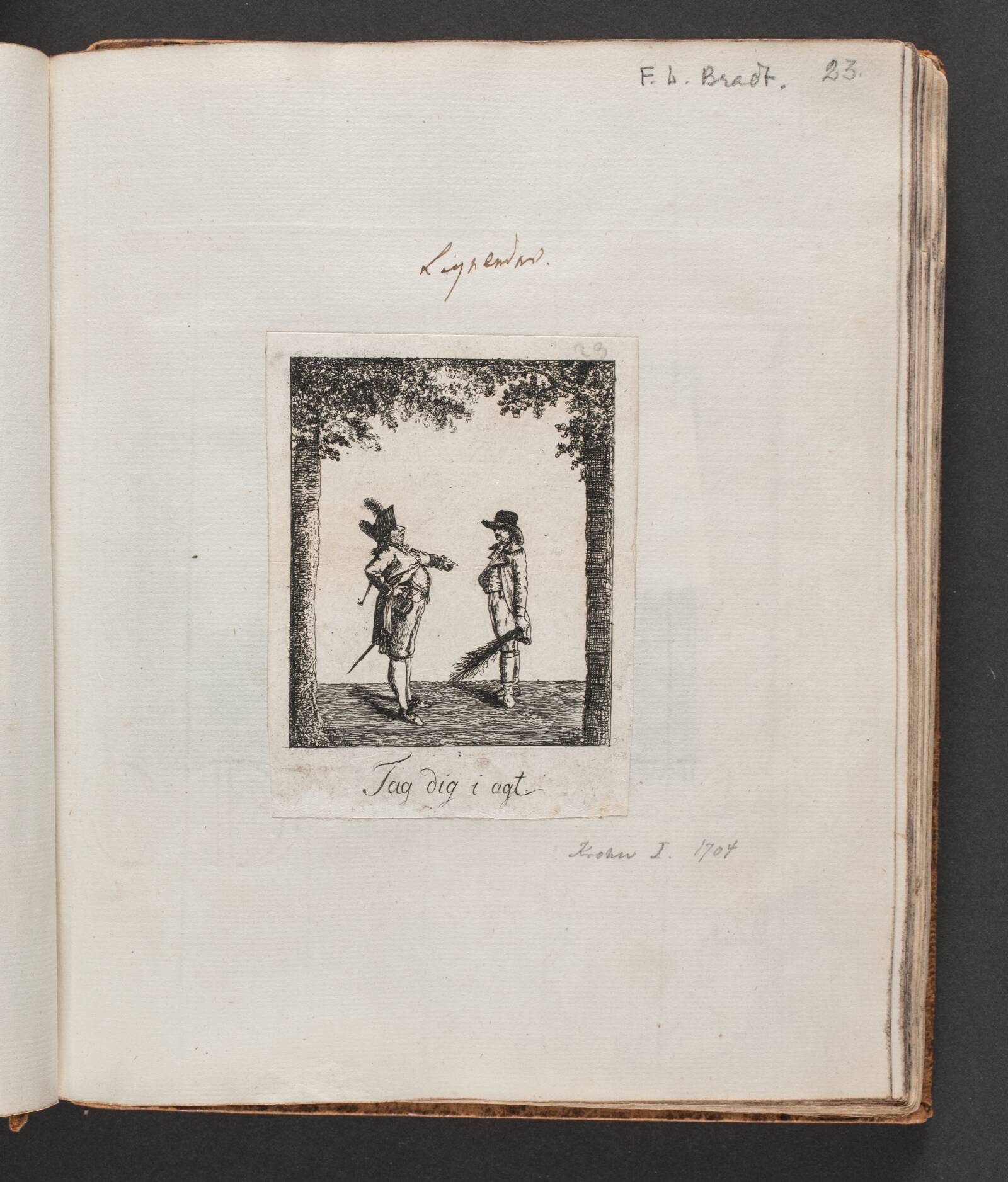 "Tag dig i agt", Bradt, F.L., 1787