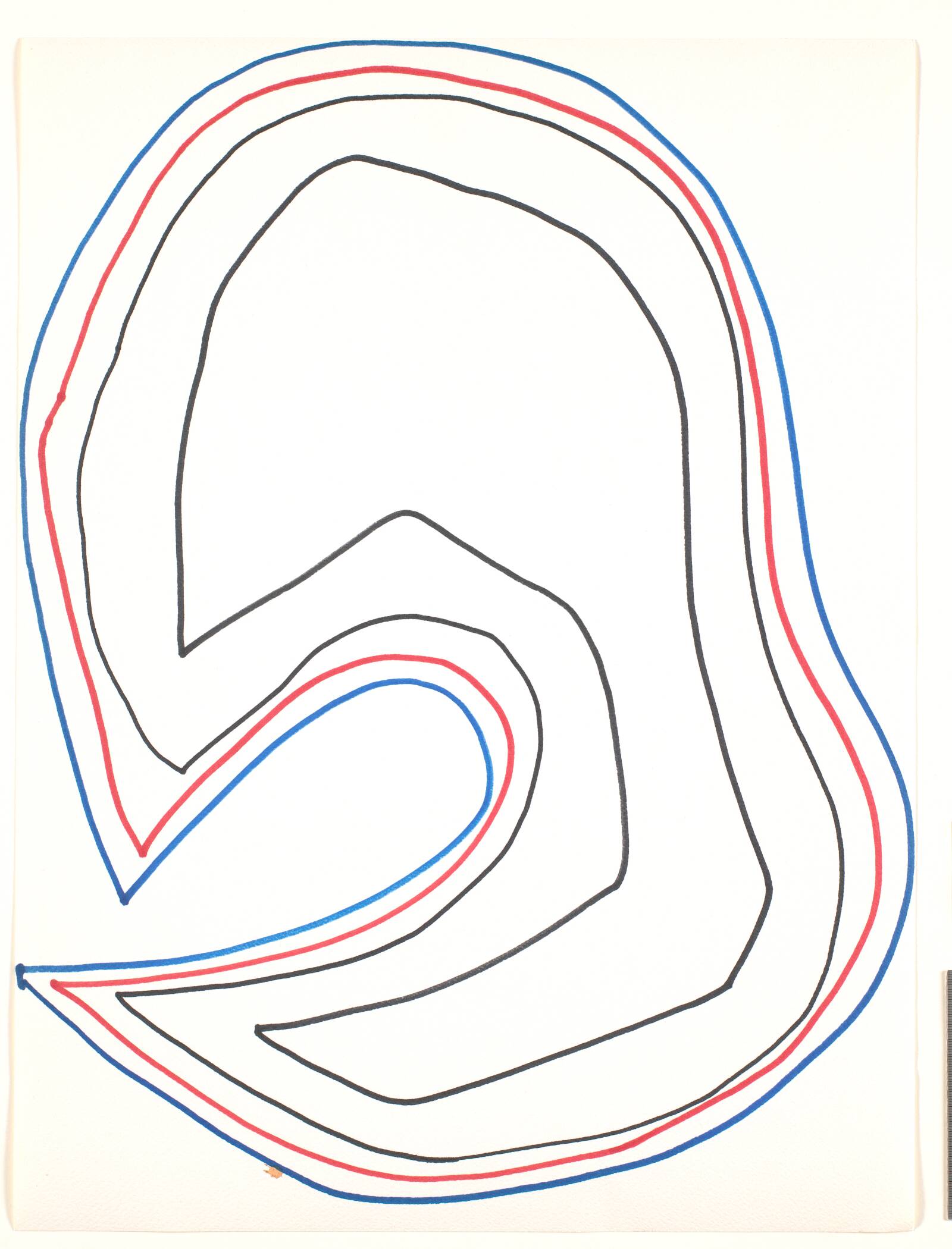 Uden titel, Richard Mortensen, 1970-1972