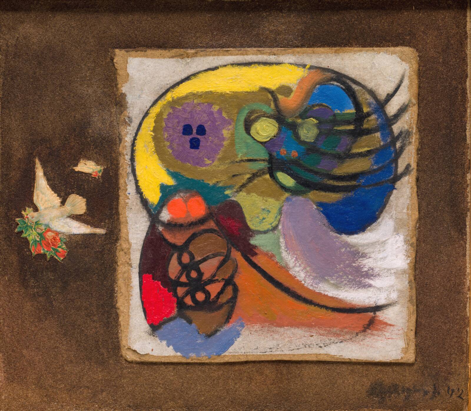 Uden titel, Asger Jorn, 1940-1942