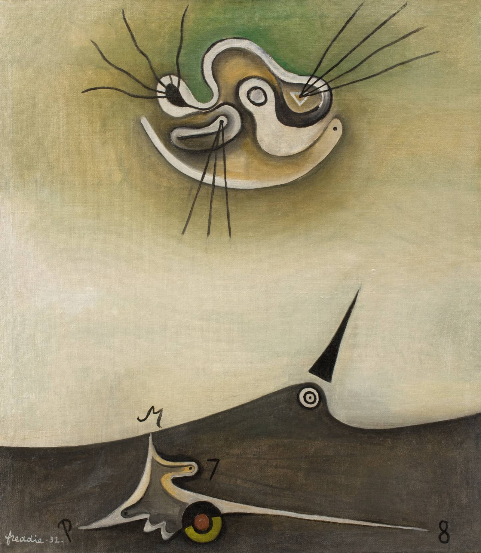 Landskab, Wilhelm Freddie, 1932