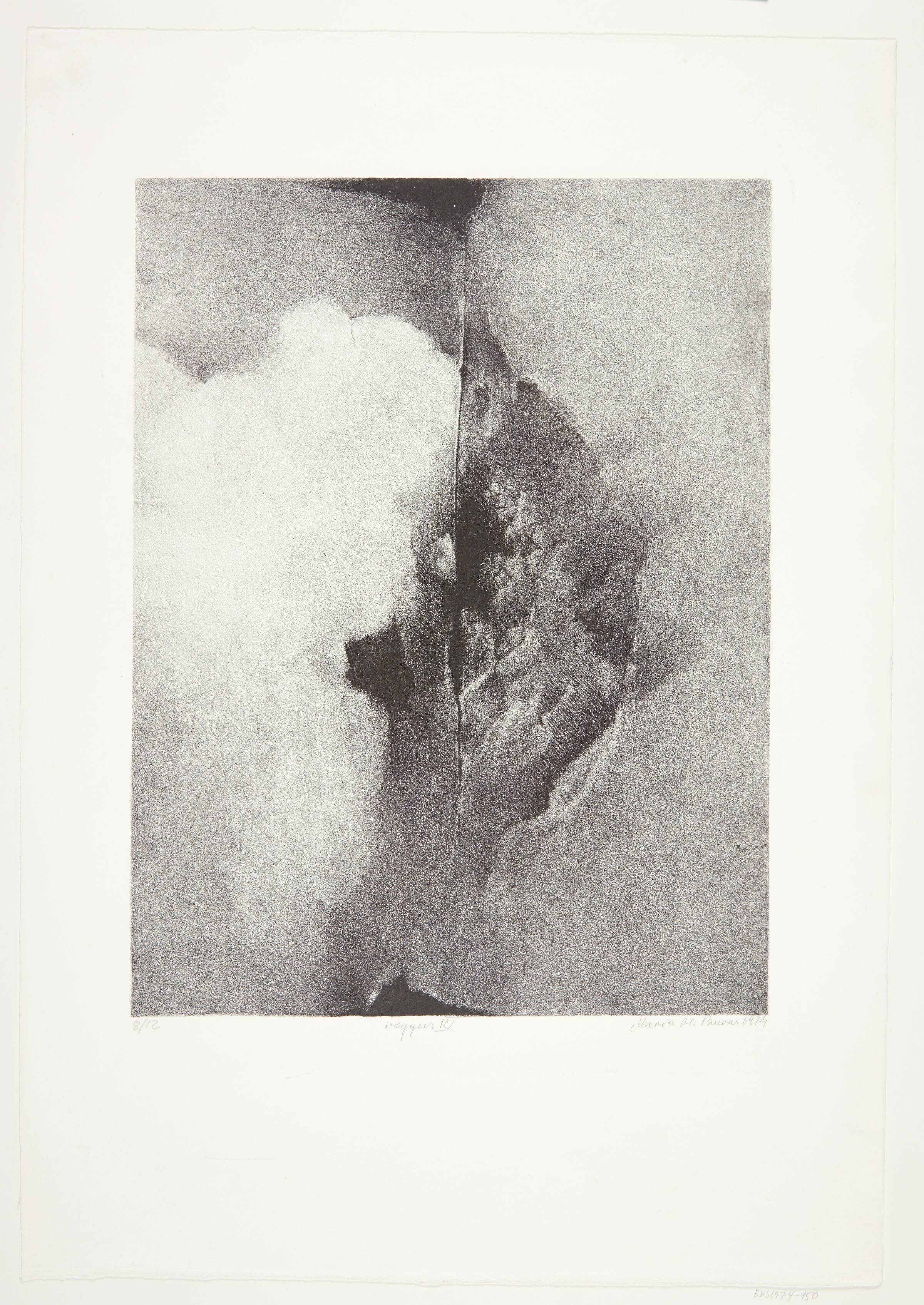 "Væggen IV", Maria Malgorzata Buras, 1974