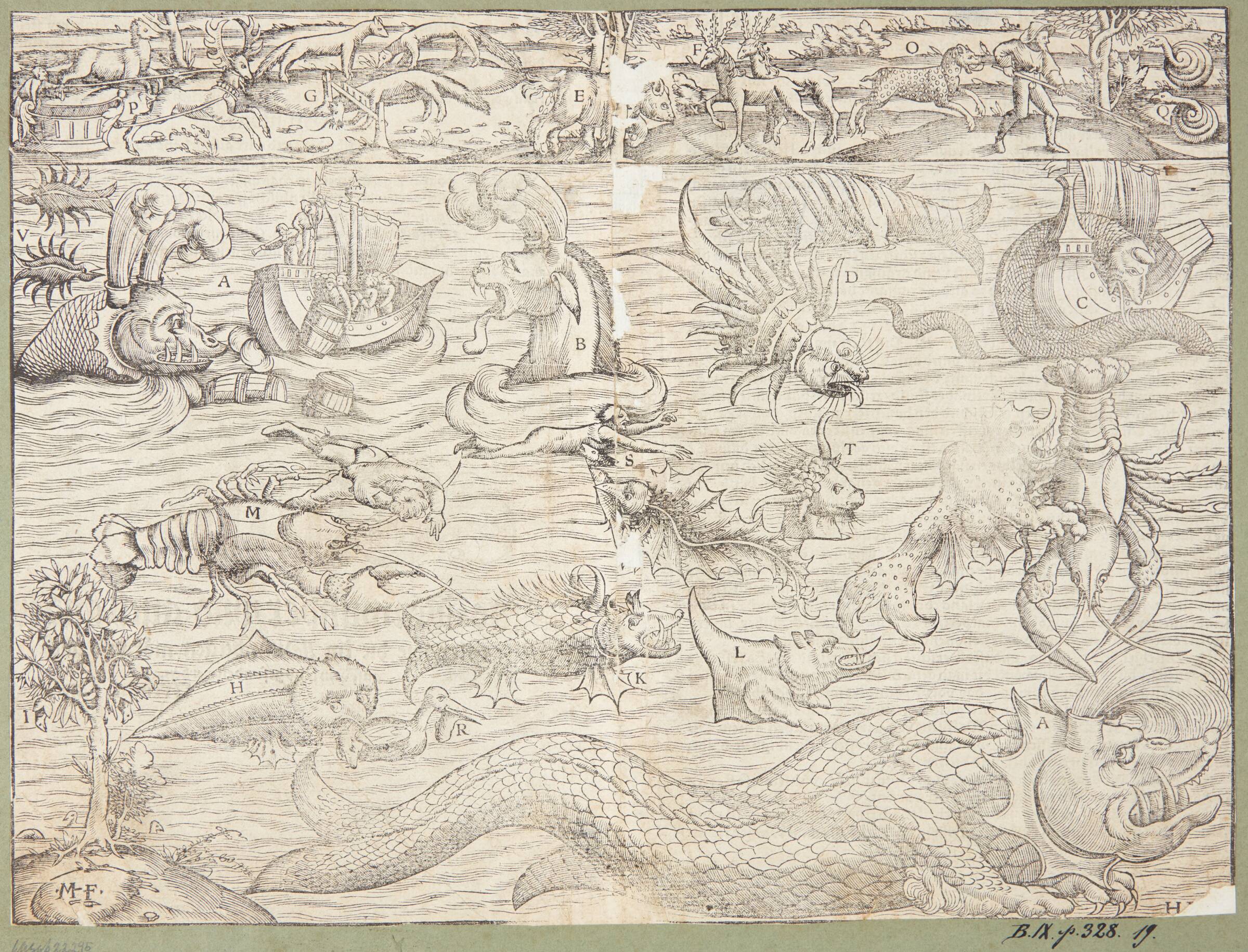 Sø- og landmonstre, Hans Rudolf Manuel Deutsch, 1548-1549