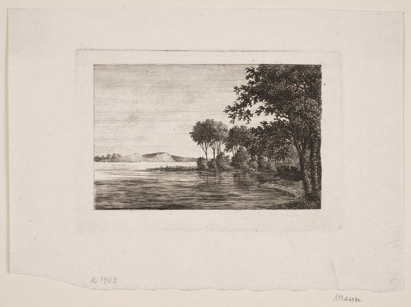 Et skovparti, Søren Henrik Petersen, 1788-1860