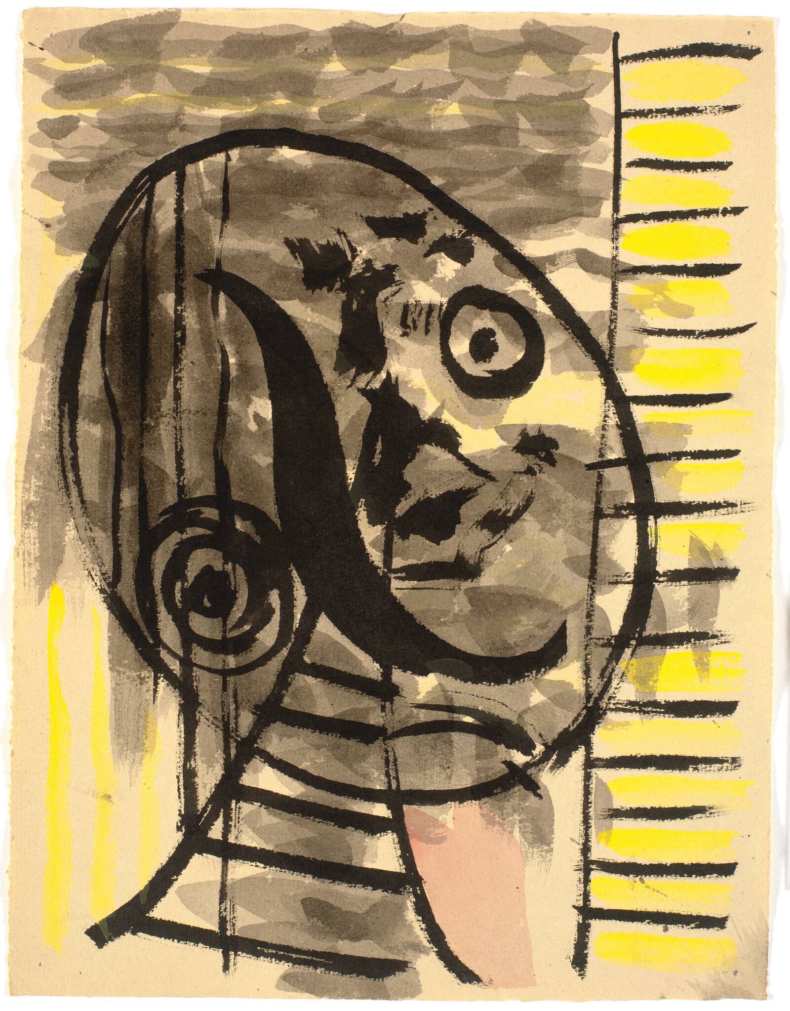 Figuration, hoved, Richard Mortensen, 1945-1948