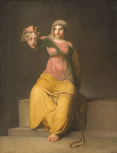 Teologien. Allegorisk figur