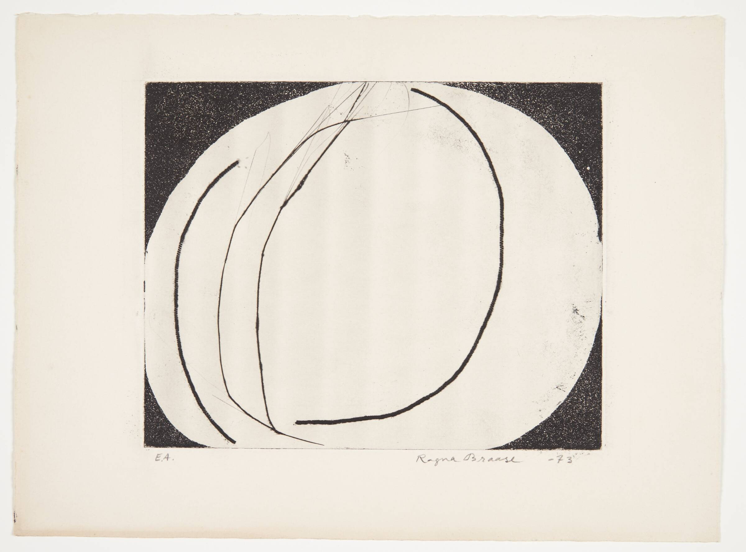 Uden titel, Ragna Braase, 1973