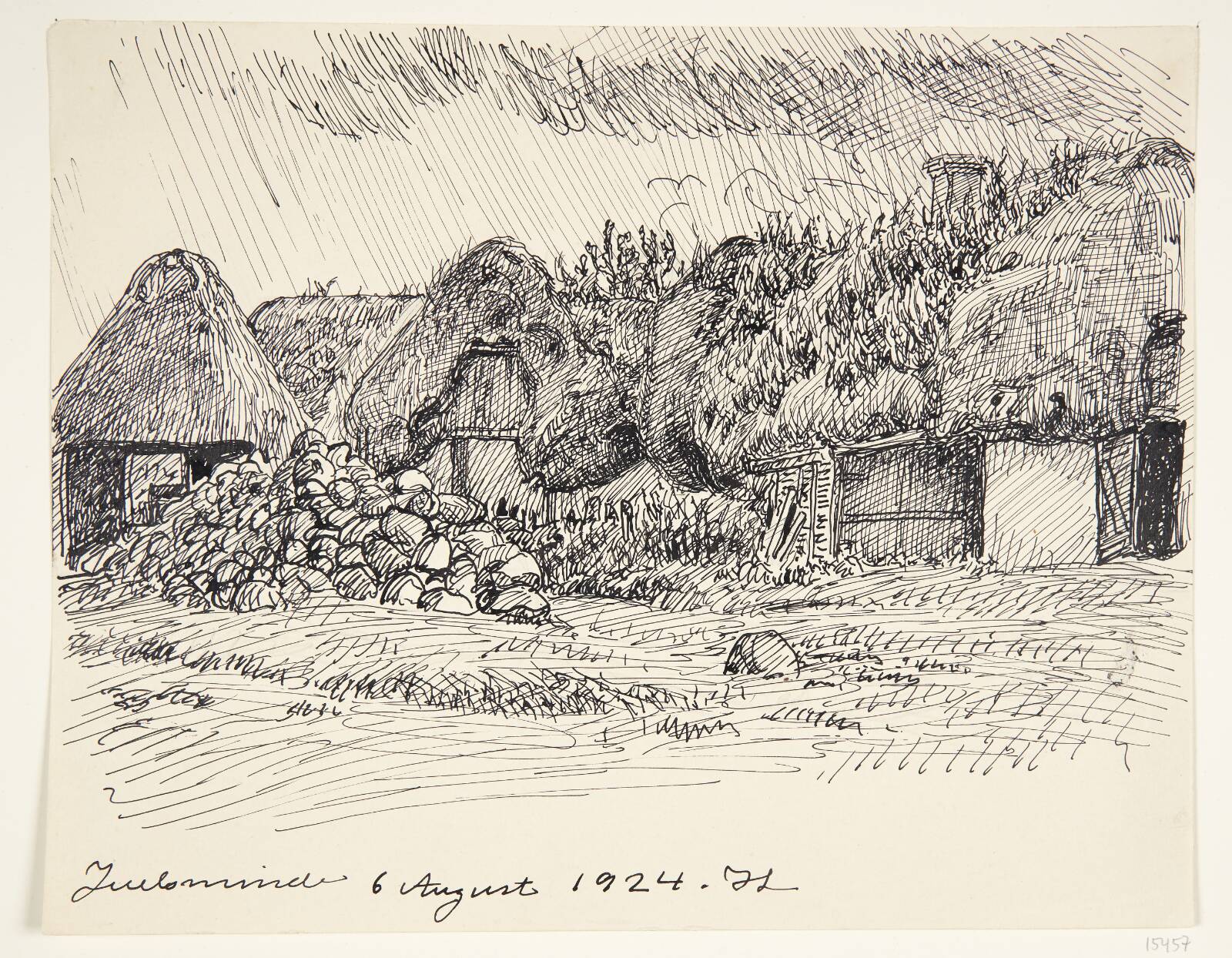 "Juelsminde". Læsø, Johannes Larsen, 1924