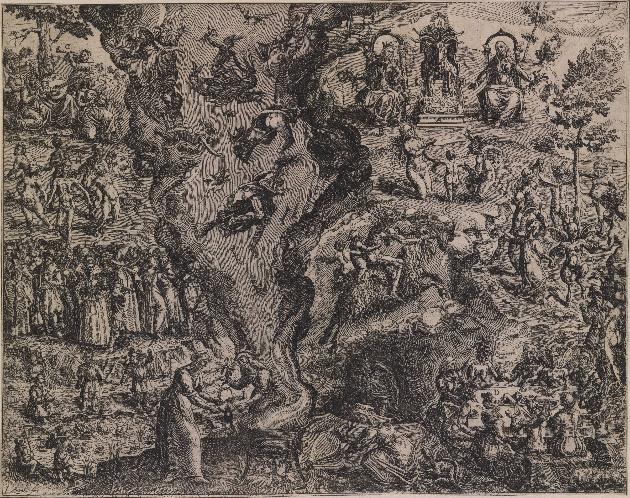 Heksesabbat, Jan Ziarnko, 1613