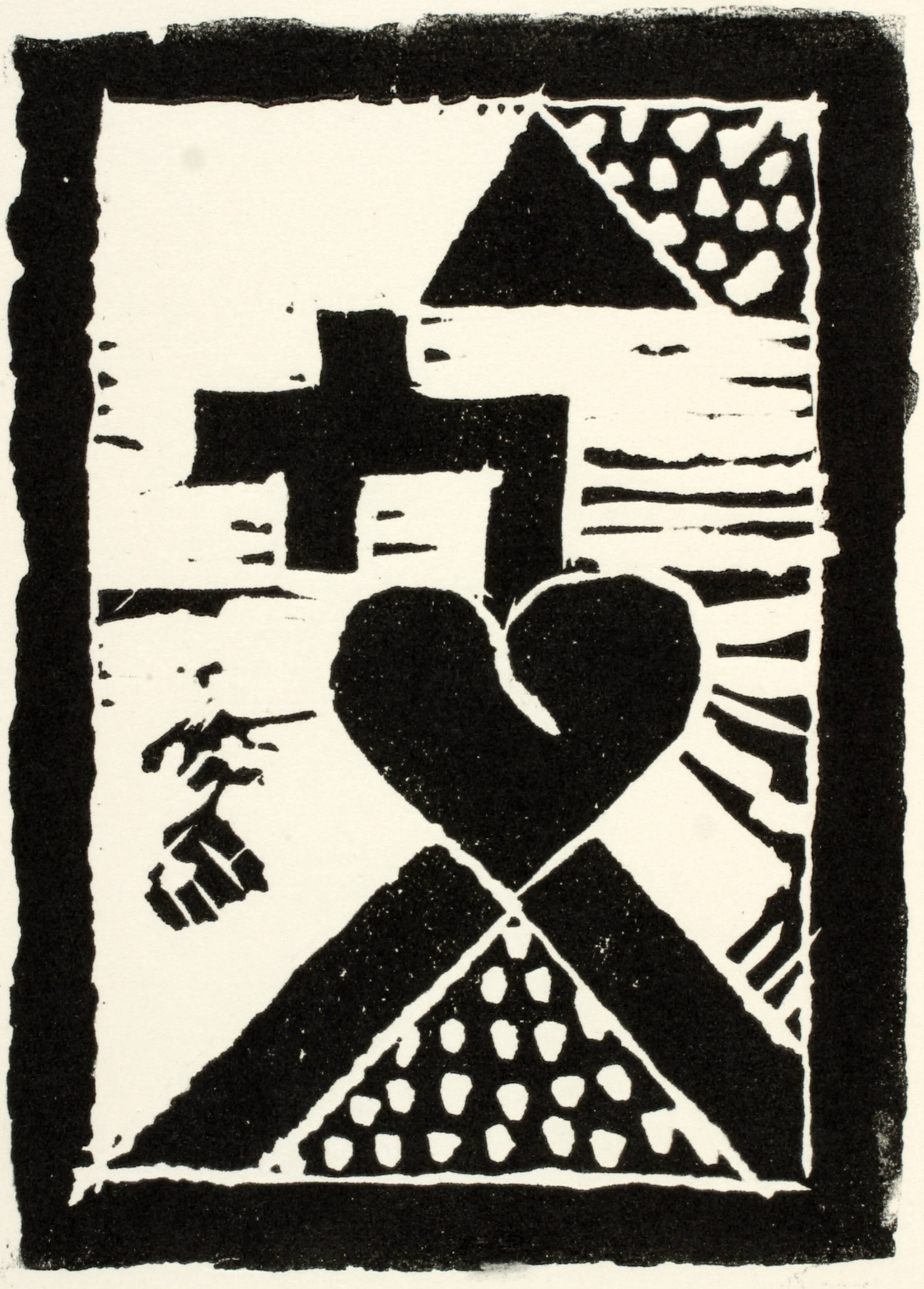 Hjerte og kors, Henry Heerup, 1941