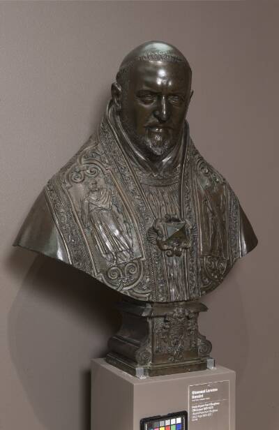 Buste af Pave Paul V Borghese (1552, Pave 1605-1621)