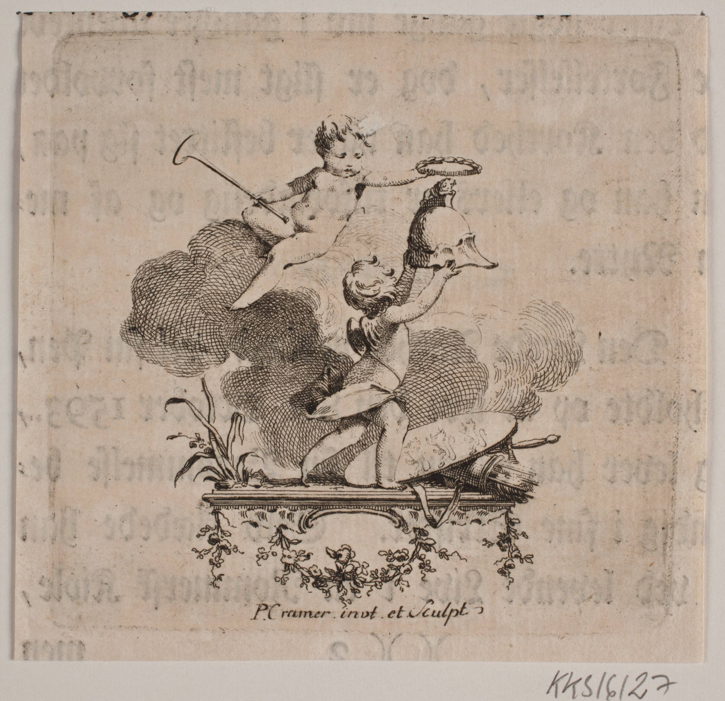 Vignet, Peter Cramer, 1752