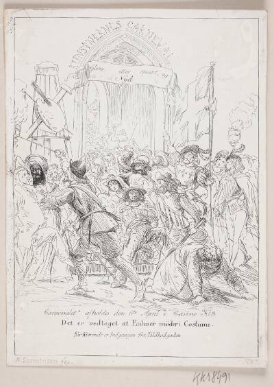 Indbydelse. Kunstnernes Karneval