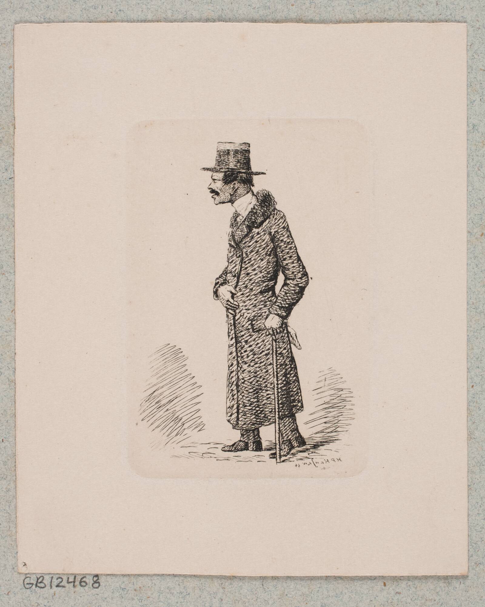 Guldtrækker Loria, H.P. Hansen, 1854