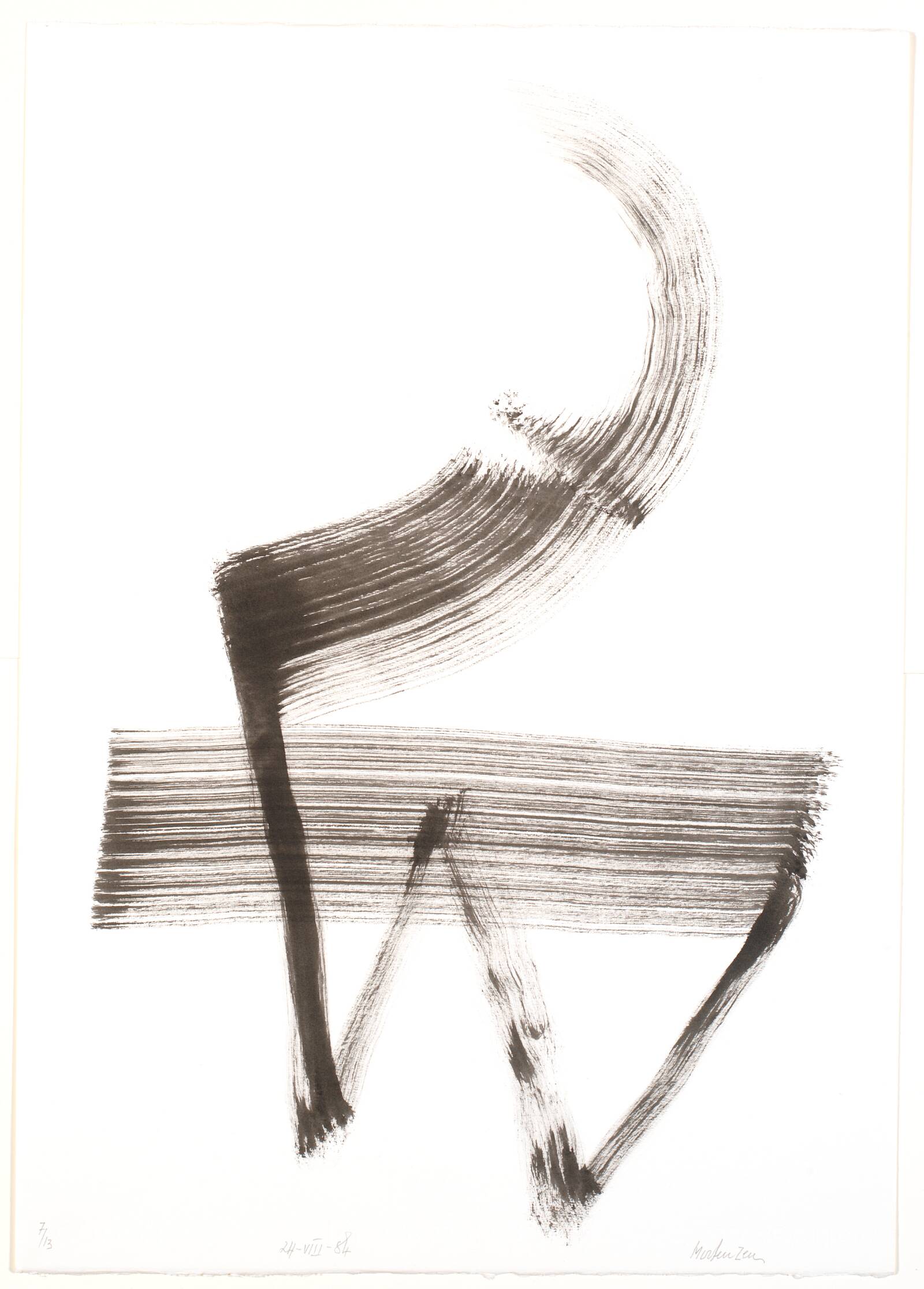 "Enstase", Richard Mortensen, 1984