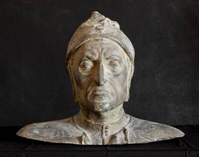 Portræt af Dante Alighieri (1265 - 1321)