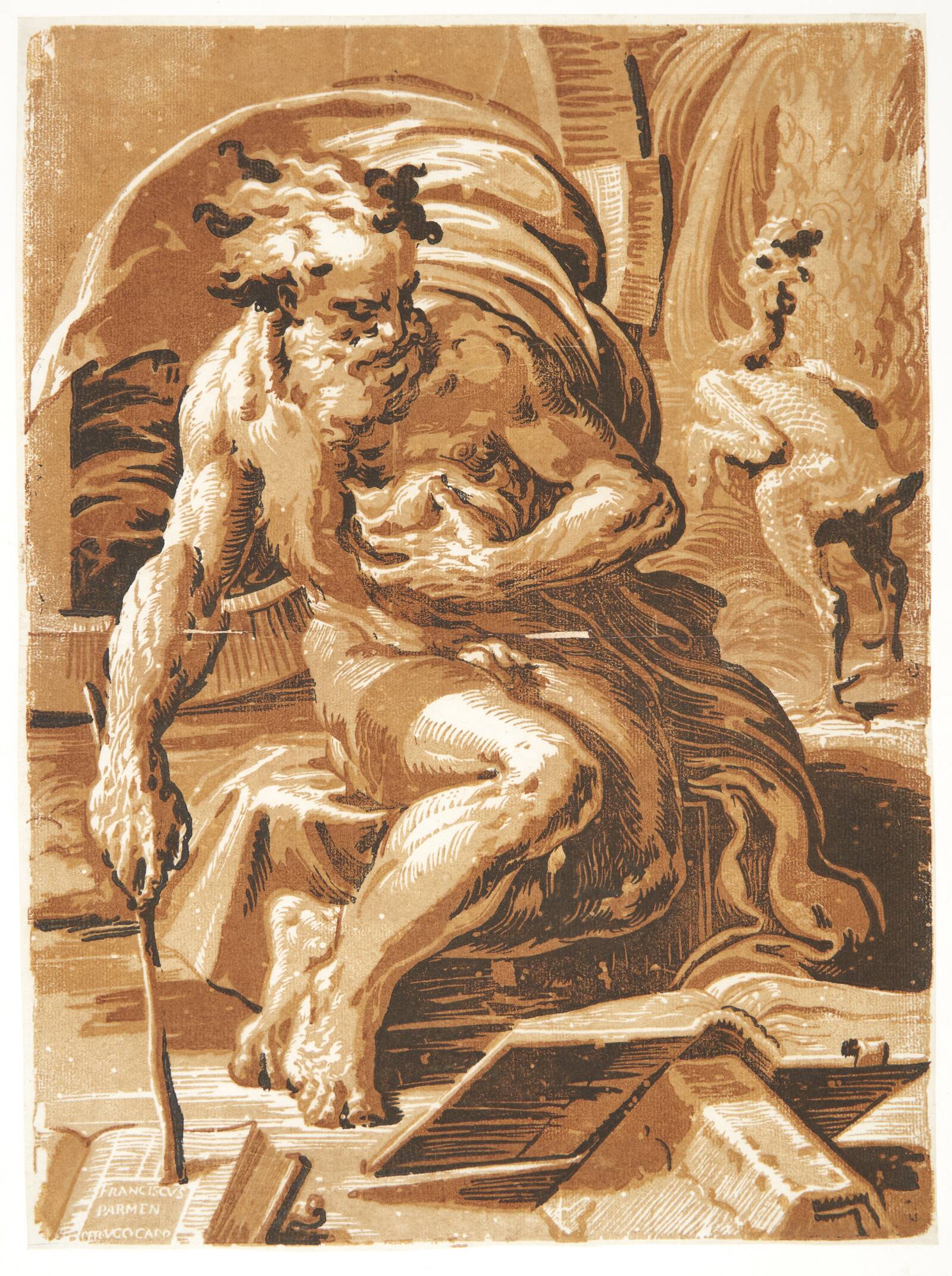 Diogenes, Ugo da Carpi, 1480-1532