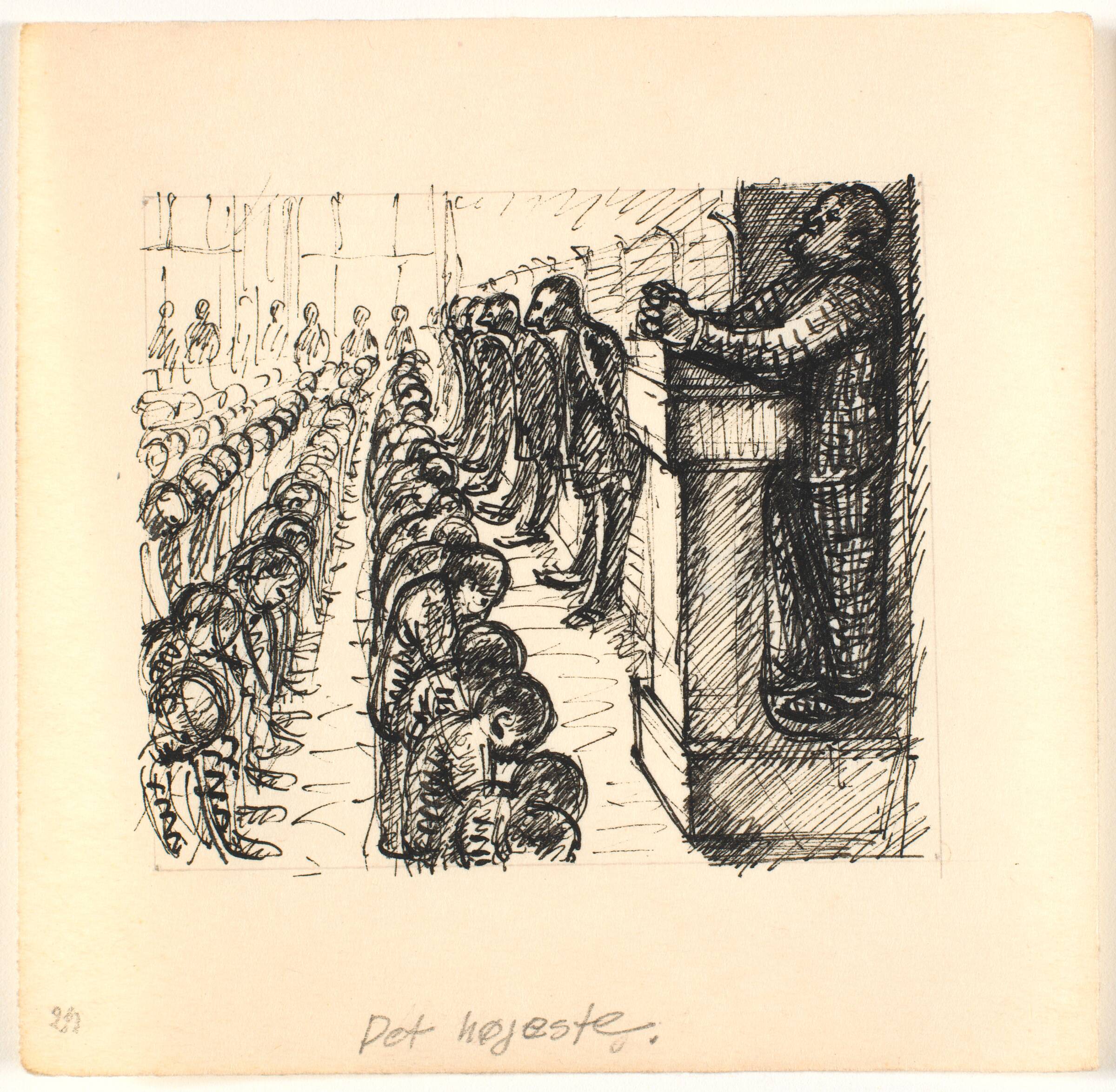 Det højeste, Palle Nielsen, 1949