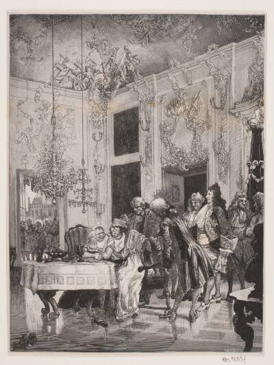 Illustration til "Jeppe på bjerget"