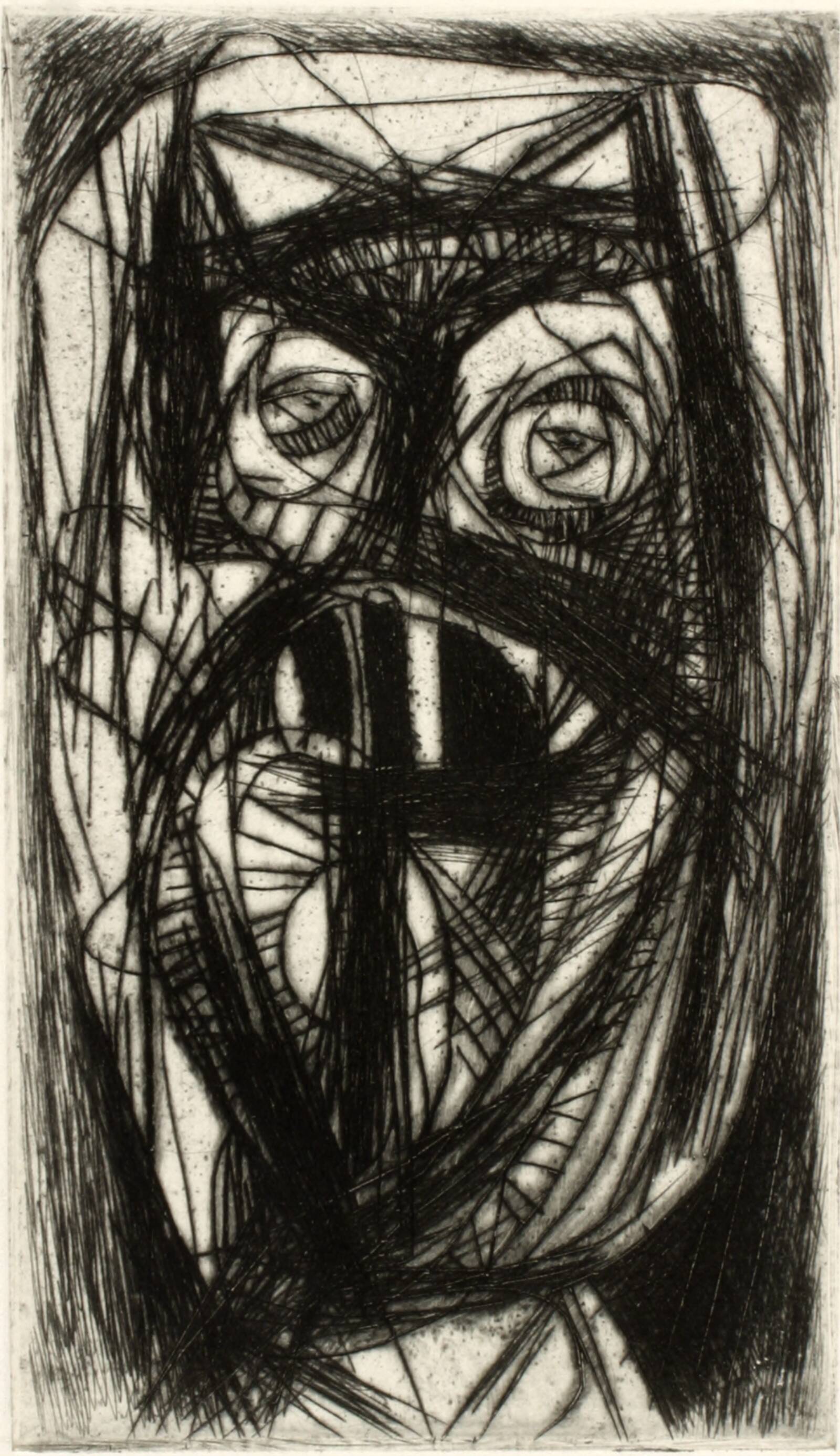 Hurlement discret, Asger Jorn, 1945