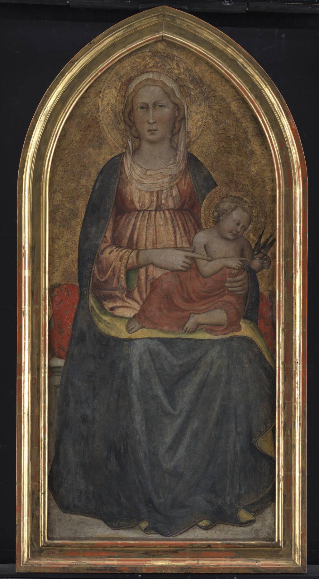 Virgin and Child with a Goldfinch at SMK