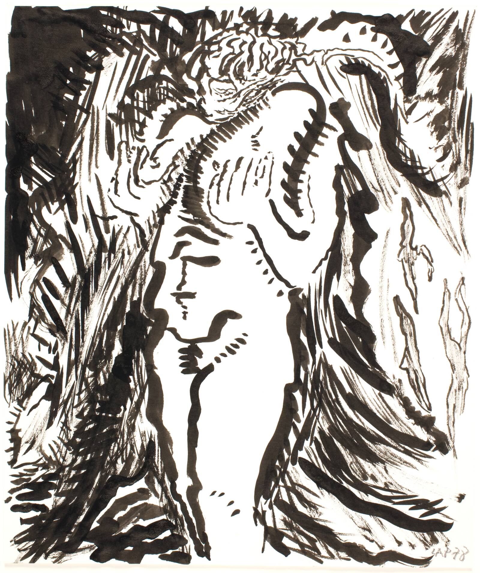 Stående figur, Lene Adler Petersen, 1978