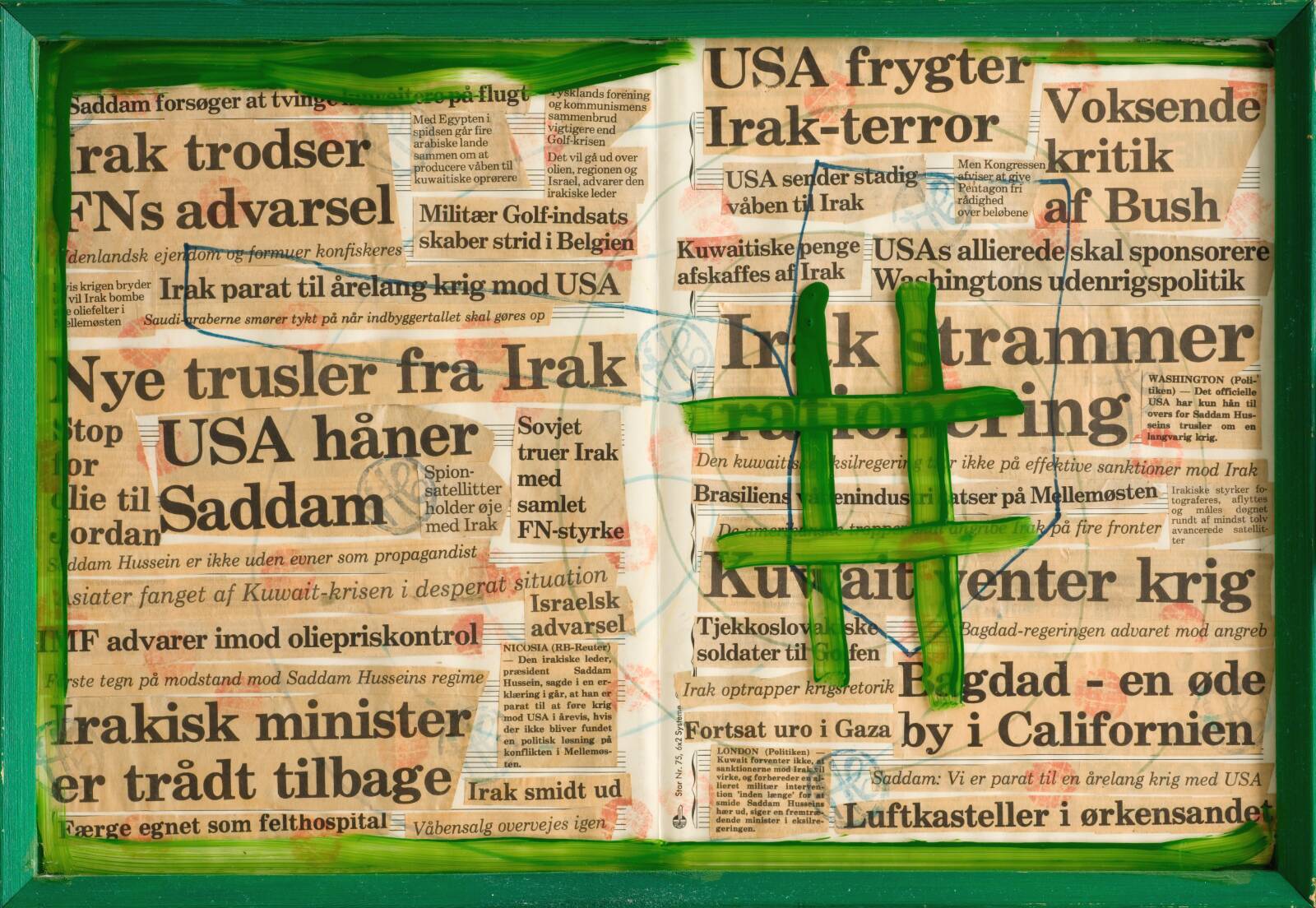 Krigsteater/"the caught war", Henning Christiansen, 1991