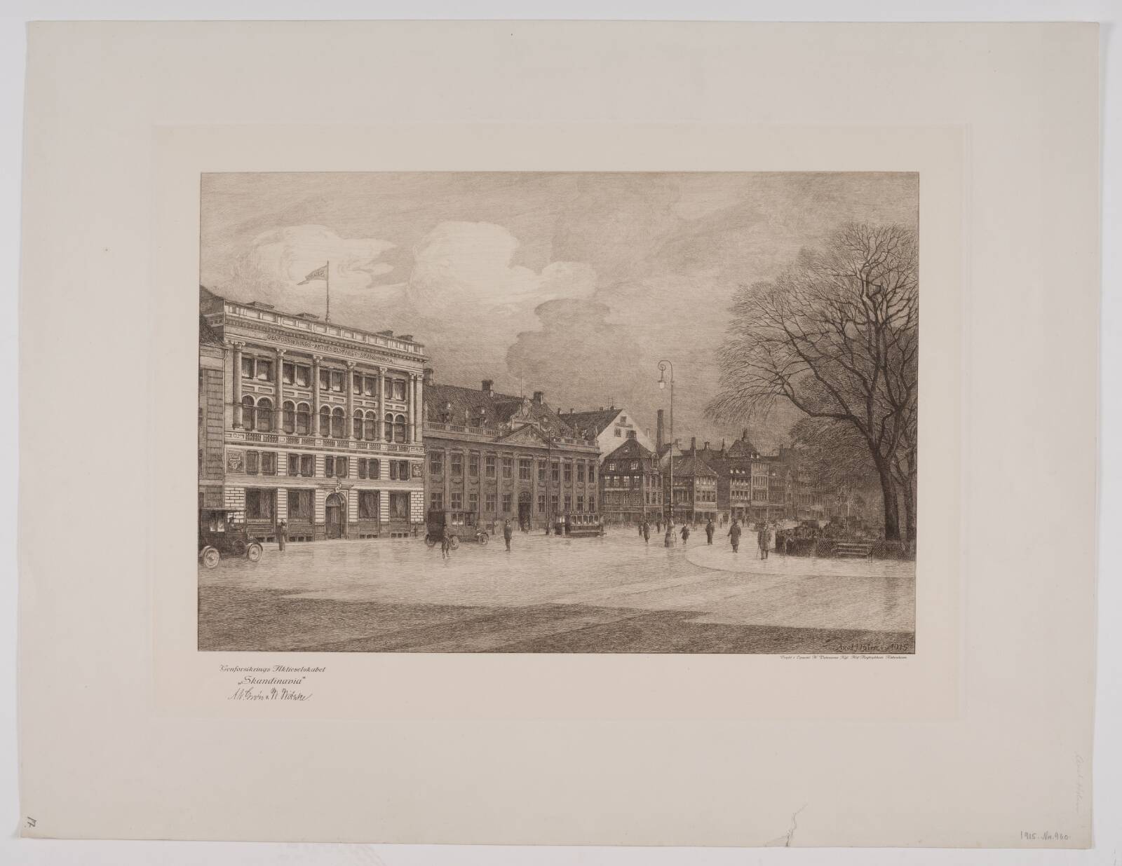 Kongens Nytorv, Axel Holm, 1915