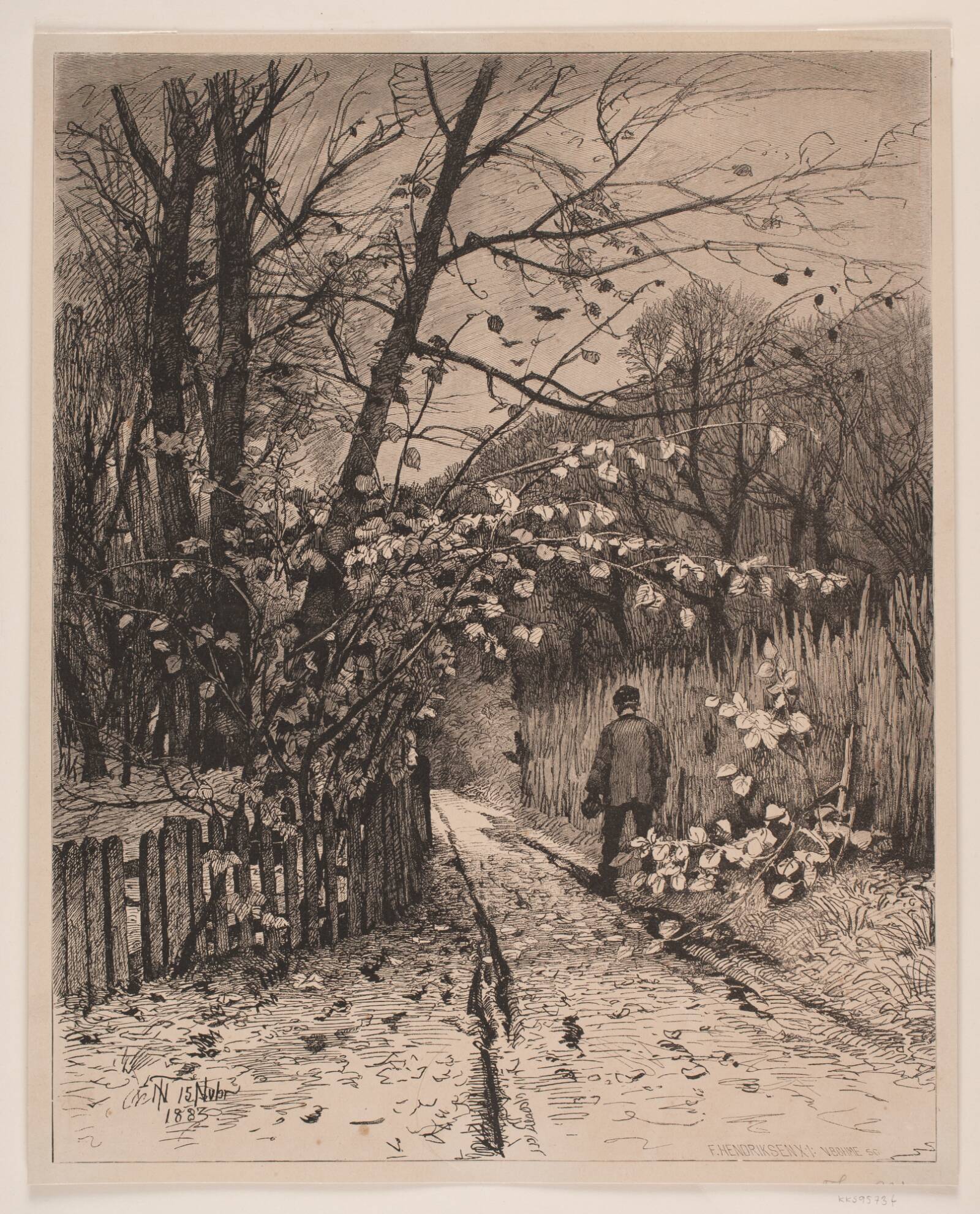 November, Waldemar Bøhme, 1883-1884