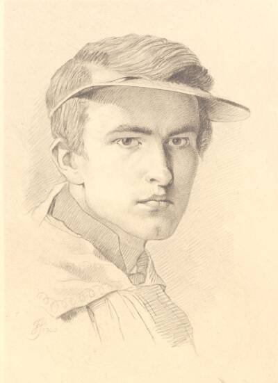 Portræt af J. Th. Lundbye