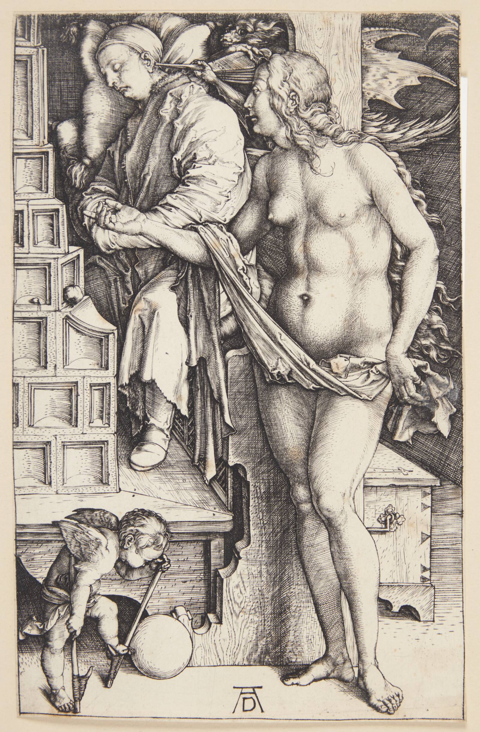 Drømmen, Albrecht Dürer, 1496-1499