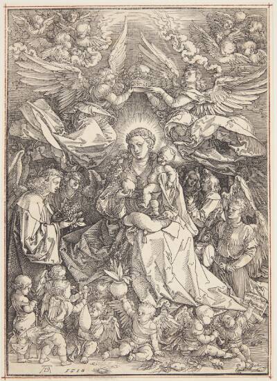 Madonna, englenes dronning