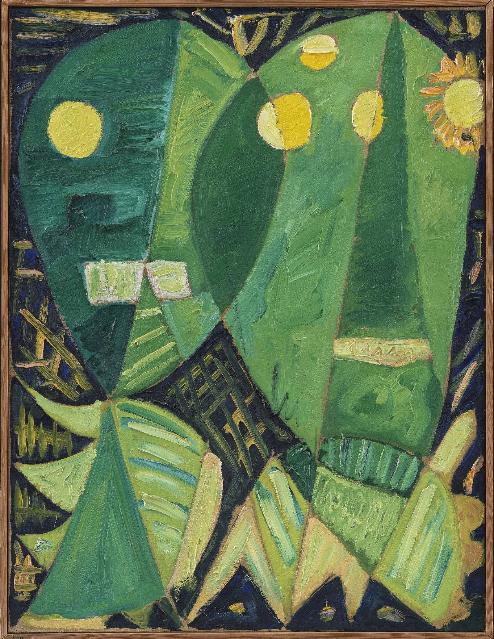 Grønne masker, Egill Jacobsen, 1941-1942