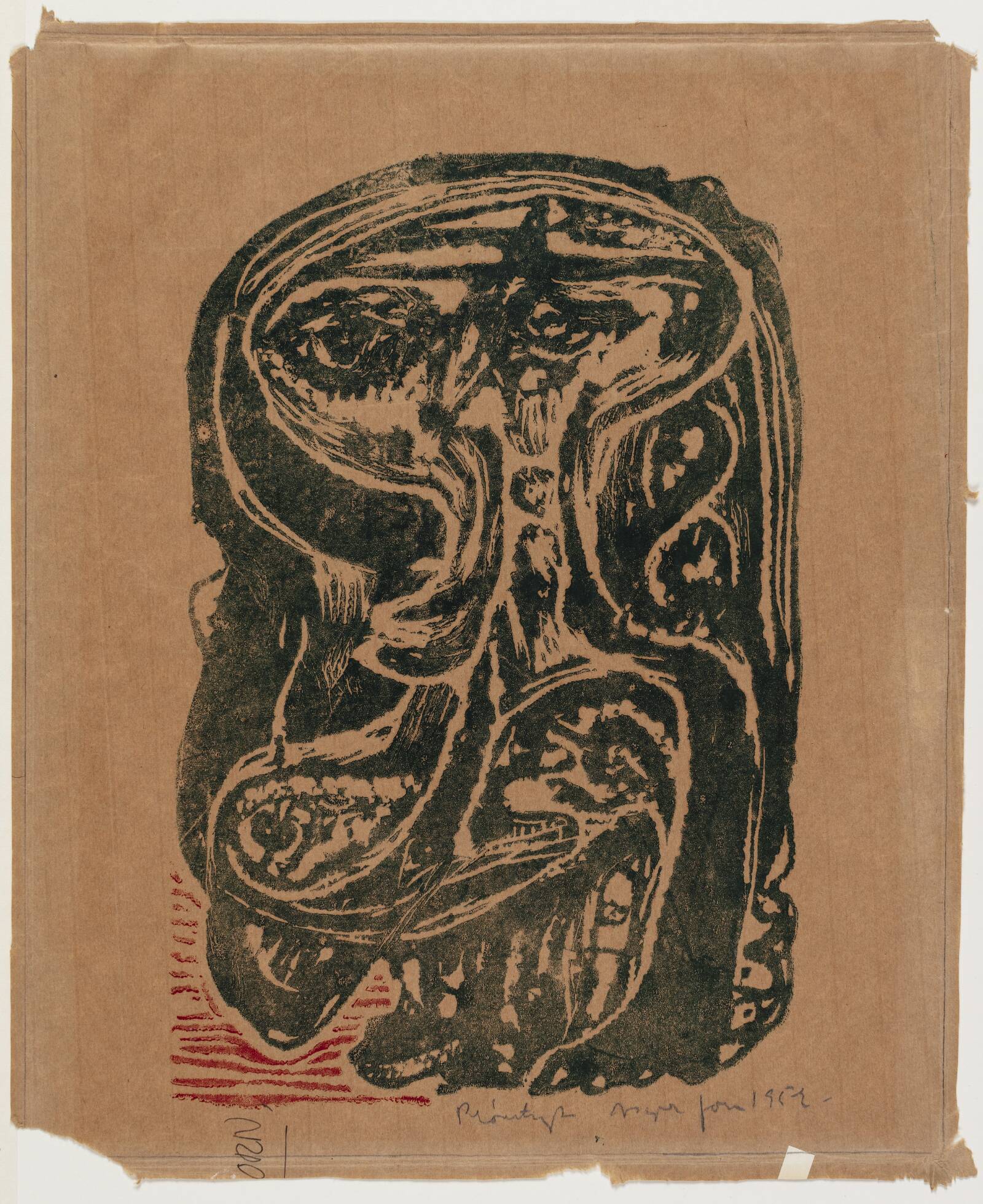 Indbildt ensomhed, Asger Jorn, 1952