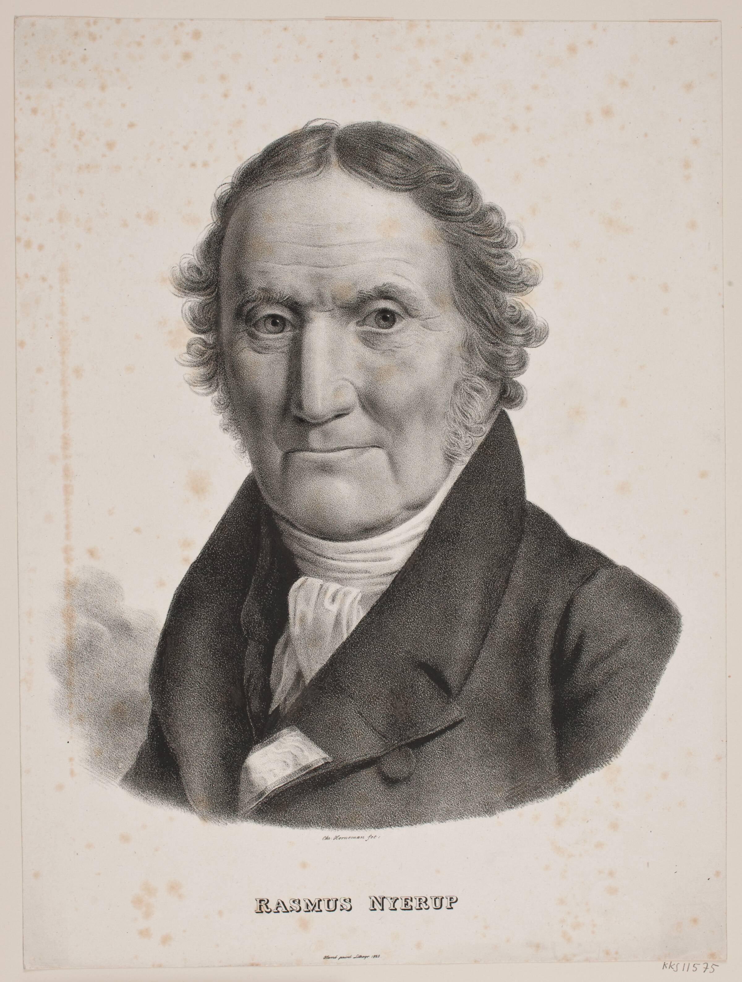 Rasmus Nyerup, Christian Horneman, 1826