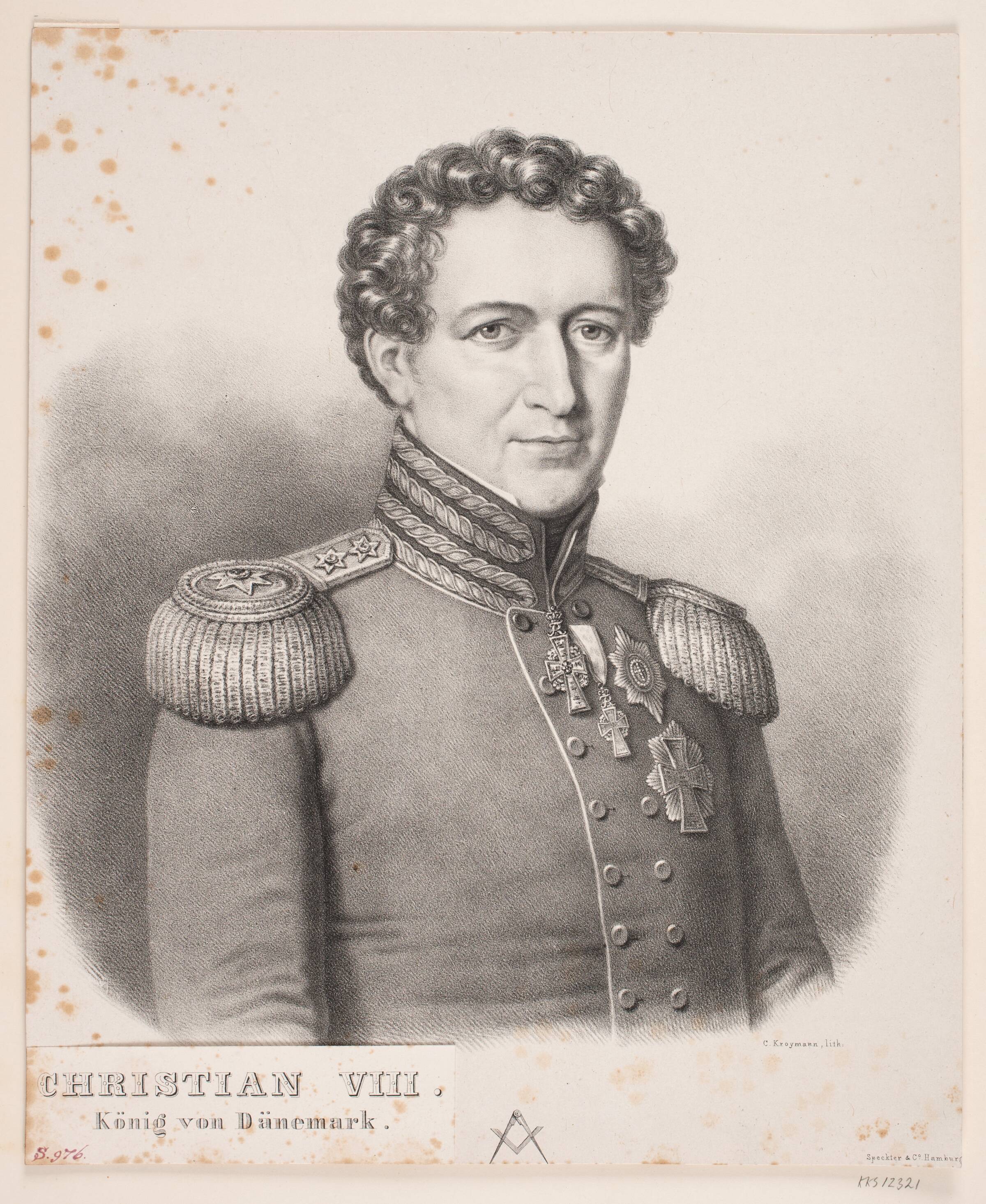 Christian VIII, Carl Friedrich Kroymann, 1781-1848