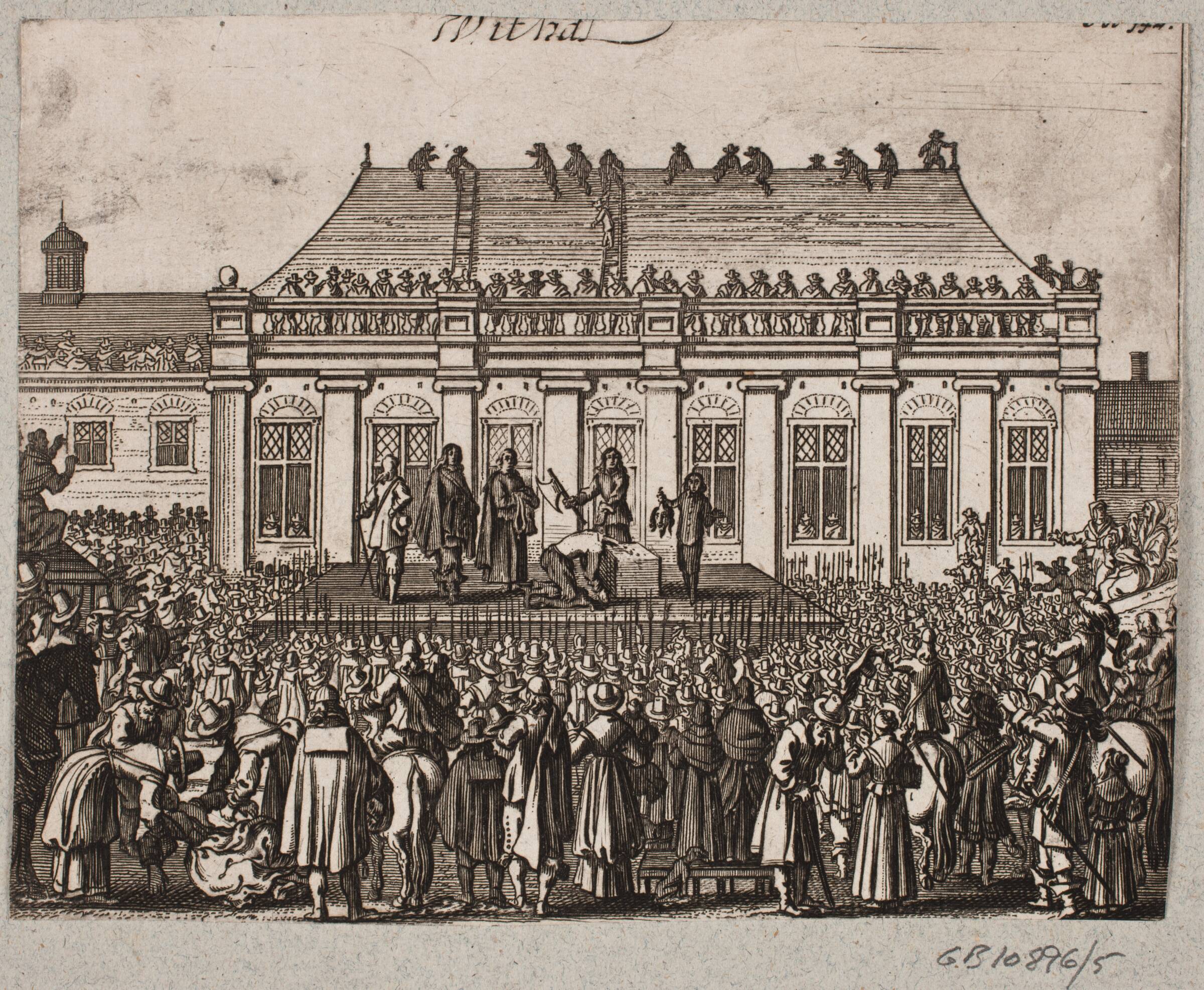 Henrettelsen af Karl I af England, Christian Rothgiesser, 1650-1699