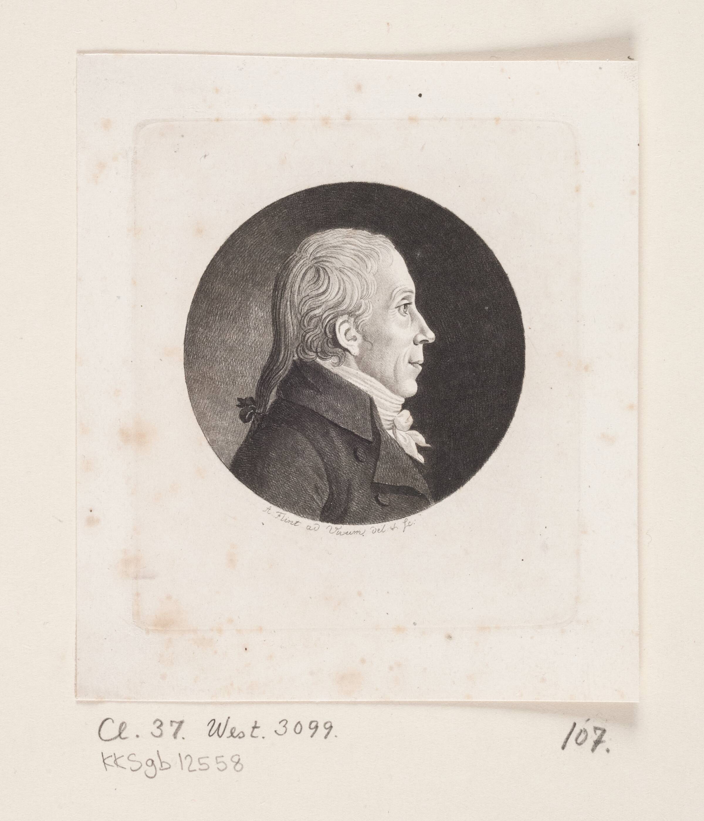 Gerhard Faye, Andreas Flint, 1767-1824