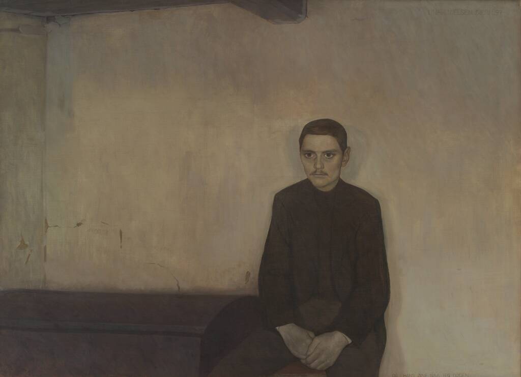 Og i hans øjne så jeg døden, 1897, Ejnar Nielsen | SMK Open