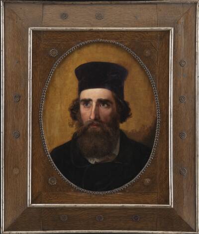 Portræt af maleren Thorald Læssøe (1816-1878)