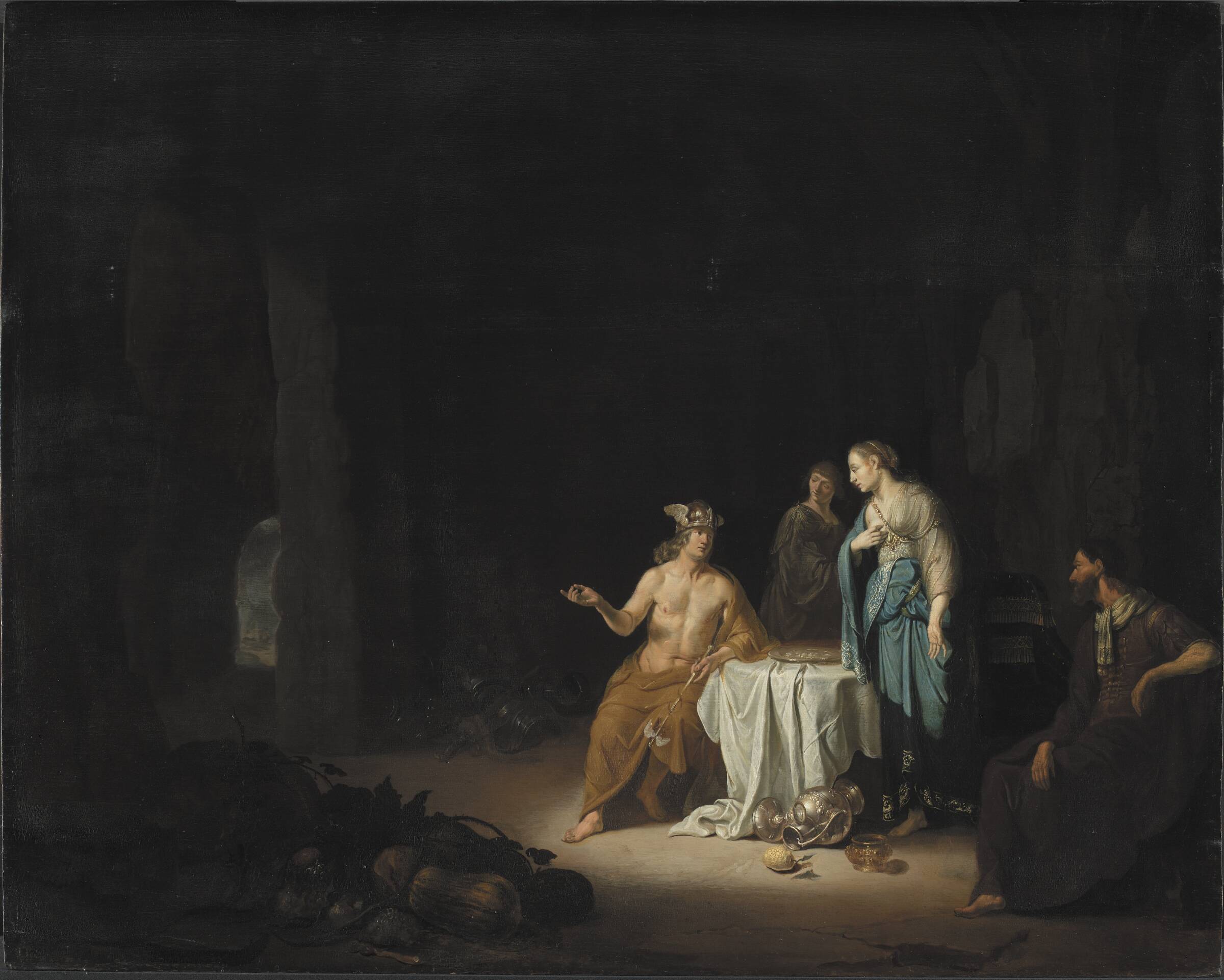 Merkur og Proserpina, Willem de Poorter, 1623-1648