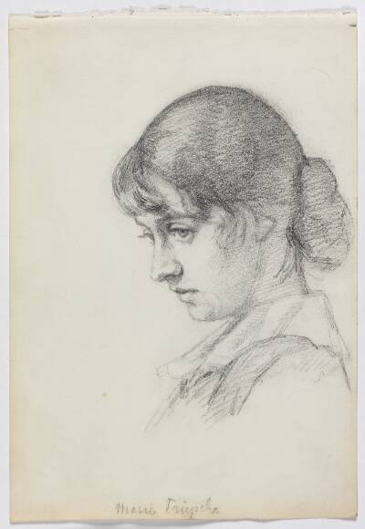 Portræt af Marie Krøyer, f. Triepcke