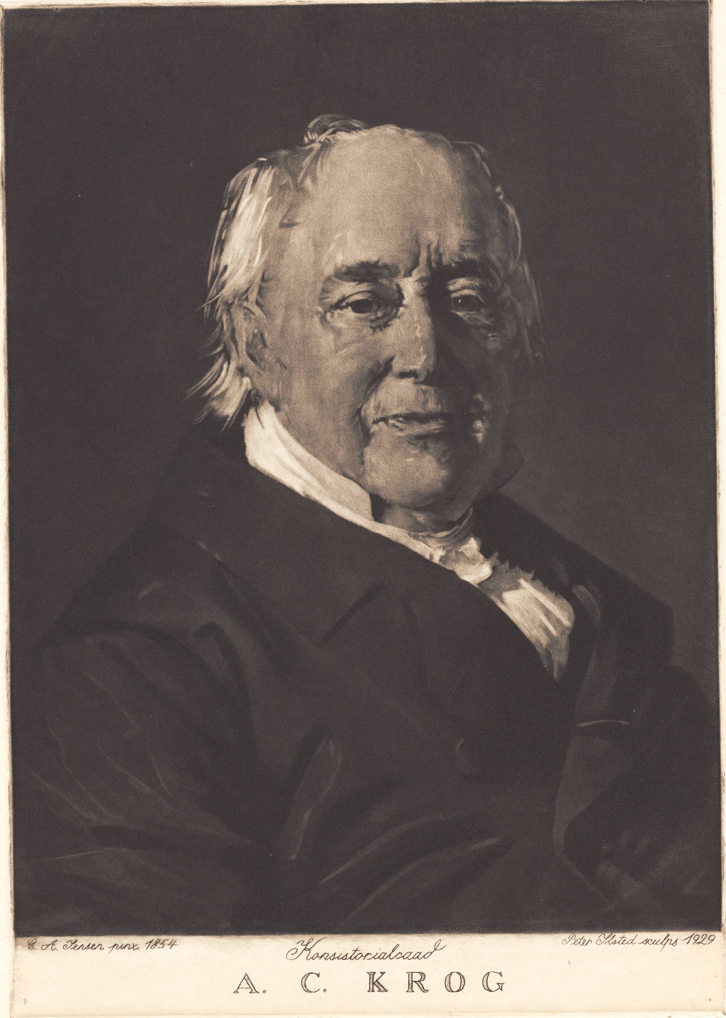 A.C. Krog, Peter Ilsted, 1929
