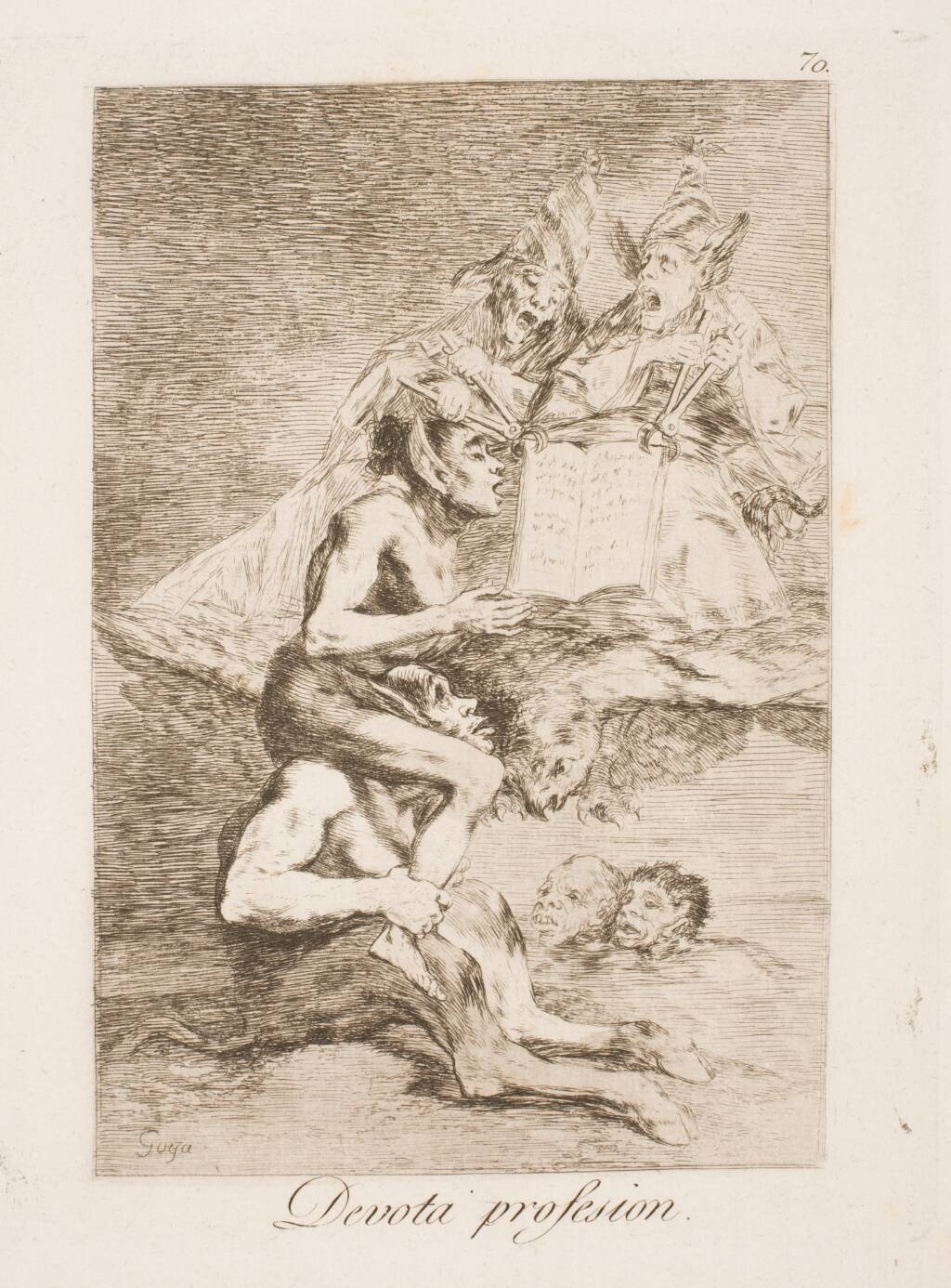 Trosbekendelse by Francisco de Goya