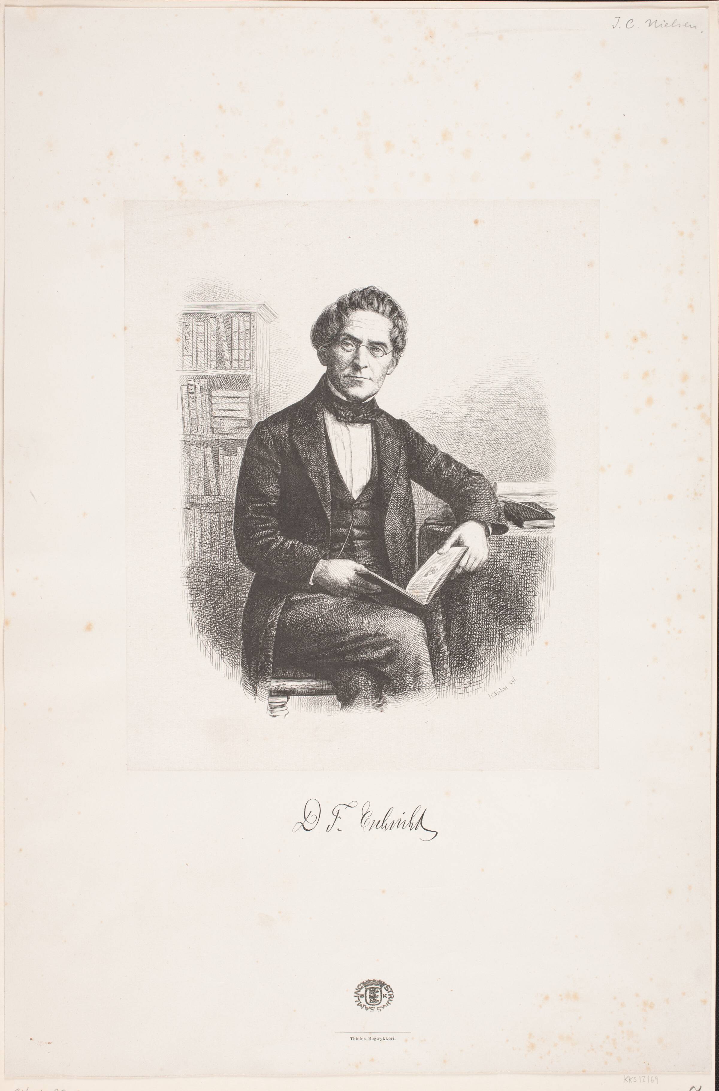 Daniel Frederik Eschrich, J.C. Nielsen, 1831-1874